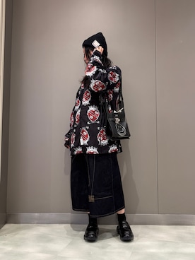 「ROYAL FLASH（ロイヤルフラッシュ）のアイテム」を使った、t☺︎rachanさん（レディース・158cm）の秋コーディネート