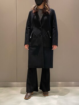 「BACKLASH（バックラッシュ）のアイテム（トップス）」を使った、t☺︎rachanさん（レディース・158cm）の冬コーディネート