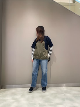 「grounds（グラウンズ）のアイテム（シューズ）」を使った、t☺︎rachanさん（レディース・158cm）の冬コーディネート