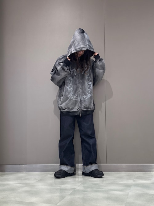 フレンズの上着 FR(13)NDS/フレンズ/FAKE LEATHER HOODIE | ROYAL FLASH