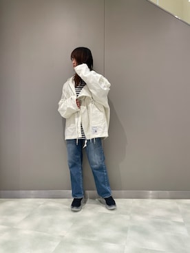 「grounds（グラウンズ）のアイテム（シューズ）」を使った、t☺︎rachanさん（レディース・158cm）の冬コーディネート