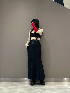 「アイテム（ワンピース/ドレス）」を使った、t☺︎rachanさん（レディース・158cm・30代）の冬コーディネート