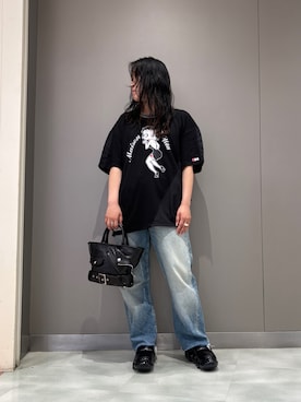 「ROYAL FLASH（ロイヤルフラッシュ）のアイテム」を使った、t☺︎rachanさん（レディース・158cm）の夏コーディネート