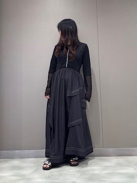 「アイテム（ワンピース/ドレス）」を使った、t☺︎rachanさん（レディース・158cm・30代）の夏コーディネート