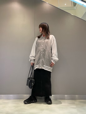 「ROYAL FLASH（ロイヤルフラッシュ）のアイテム（ジャケット/アウター）」を使った、t☺︎rachanさん（レディース・158cm）の秋コーディネート