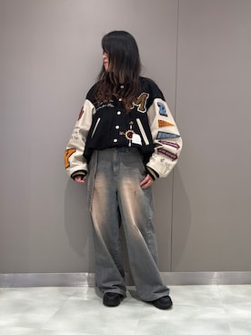 「アイテム（ローファー）」を使った、t☺︎rachanさん（レディース・158cm・30代）の夏コーディネート