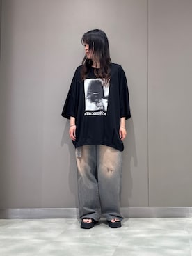 「ROYAL FLASH（ロイヤルフラッシュ）のアイテム」を使った、t☺︎rachanさん（レディース・158cm）の夏コーディネート