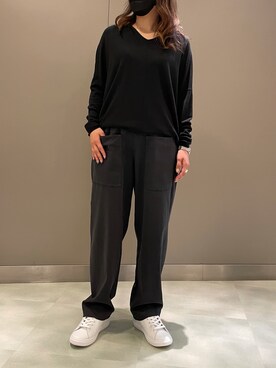 「TRANSIT（トランジット）のアイテム（トップス）」を使った、t☺︎rachanさん（レディース・158cm）の夏コーディネート