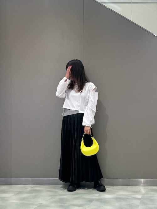 UN3D. スカート ORIGAMI PLEATS SK GS / オリガミプリーツスカート