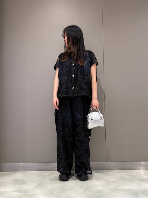 セール】AULA AILA/アウラアイラ/CUTWORK EMBROIDERED PANTS（その他