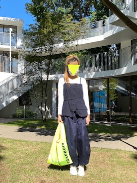「zucca」｜「アイテム（アクセサリー）」を使った、アオハルさん（レディース・163cm）の秋コーディネート