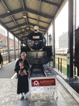 「4℃（ヨンドシー）のアイテム」を使った、haruさん（レディース・157cm）の冬コーディネート