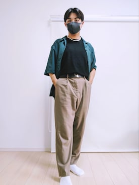 「gu」｜Nagiさん（メンズ・170cm）の春コーディネート