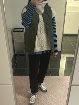 しまさん(レディース・154cm)の冬コーディネート