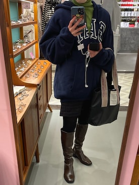 しまさん(レディース・154cm)の冬コーディネート