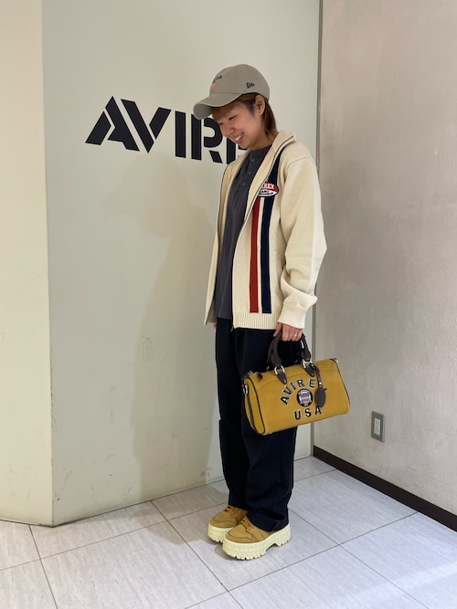 A.A.R.C》COTTON ZIP UP KNIT / コットン ジップアップ ニット