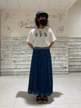 Risaさん（レディース・163cm）の夏コーディネート