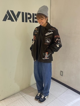 「ファッションの力を信じよう」｜「アイテム（帽子）」を使った、Risaさん（レディース・163cm）の秋コーディネート