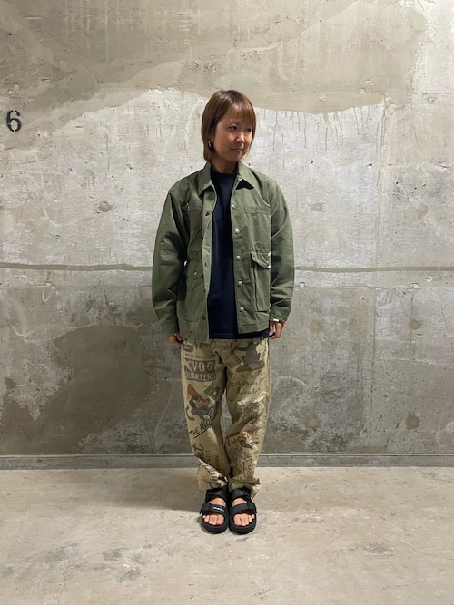 RESTORE COLLECTION》60's ARMY CHINO PANTS 'ARCHIVE GRAPHIC' / 60