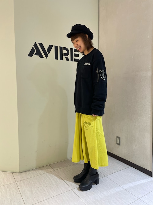 セール】ZIPPER MILITARY SKIRT/ジッパーミリタリースカート