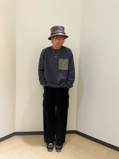 SYNTHETIC LEATHER BUCKET HAT / 合成皮革 バケットハット / AVIREX