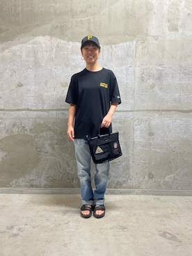 「ファッションの力を信じよう」｜「アイテム（ショルダーバッグ）」を使った、Risaさん（レディース・163cm）の夏コーディネート