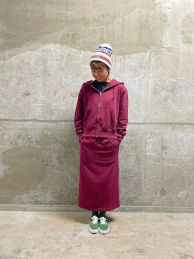 「ファッションの力を信じよう」｜「アイテム（帽子）」を使った、Risaさん（レディース・163cm）の秋コーディネート