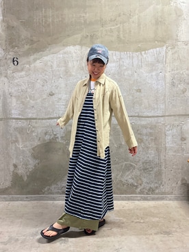 Risaさん（レディース・163cm）の夏コーディネート