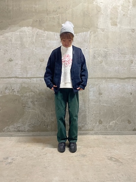 「ファッションの力を信じよう」｜「アイテム（帽子）」を使った、Risaさん（レディース・163cm）の秋コーディネート