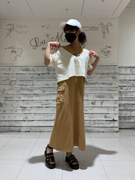 Risaさん（レディース・163cm）の夏コーディネート