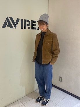 「ファッションの力を信じよう」｜「アイテム（帽子）」を使った、Risaさん（レディース・163cm）の秋コーディネート