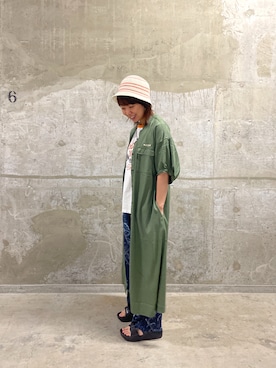 Risaさん(レディース・163cm)の夏コーディネート