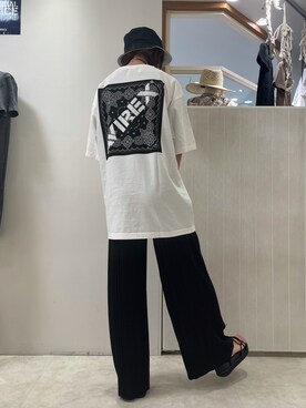 Risaさん（レディース・163cm）の夏コーディネート