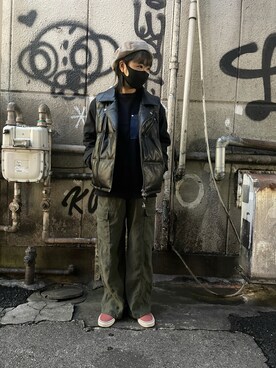 Risaさん（レディース・163cm）の秋コーディネート