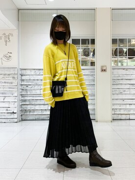 Risaさん（レディース・163cm）の冬コーディネート