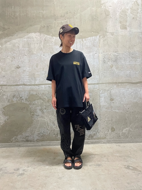 LEATHER PATCH DENIM PANTS / レザーパッチ デニムパンツ / AVIREX