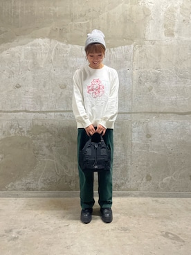 「ファッションの力を信じよう」｜「アイテム（ショルダーバッグ）」を使った、Risaさん（レディース・163cm）の秋コーディネート