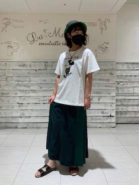 Risaさん（レディース・163cm）の夏コーディネート