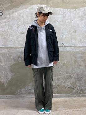 Risaさん（レディース・163cm）の冬コーディネート