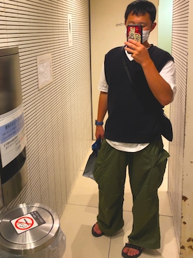 「EFFECTEN（エフェクテン）のアイテム」を使った、ゆうりんさん（メンズ・165cm）の秋コーディネート