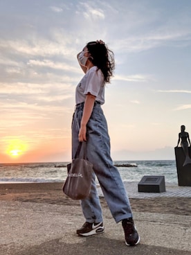 ぽぽこさん（レディース・157cm）の秋コーディネート