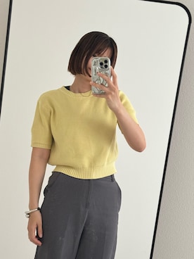 「リエディ」｜「アイテム（パンツ）」を使った、megumiさん（レディース・170cm）の夏コーディネート