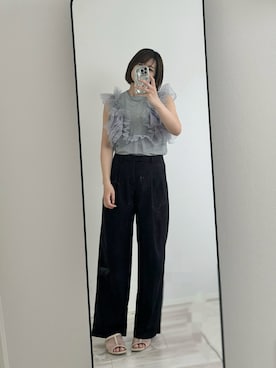 「Futier land（フューティアランド）のアイテム」を使った、megumiさん（骨格ストレート・レディース・170cm）の夏コーディネート