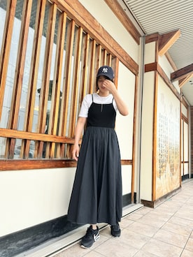 「GeeRA（ジーラ）のアイテム」を使った、megumiさん（骨格ストレート・レディース・170cm）の夏コーディネート