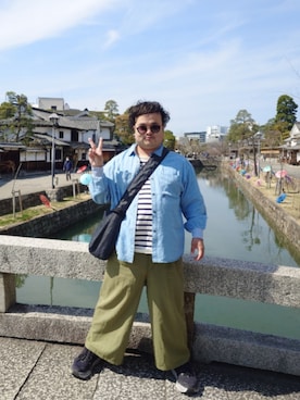 「miu miu（ミュウミュウ）のアイテム」を使った、☆HONEY☆さん（メンズ・157cm）の春コーディネート