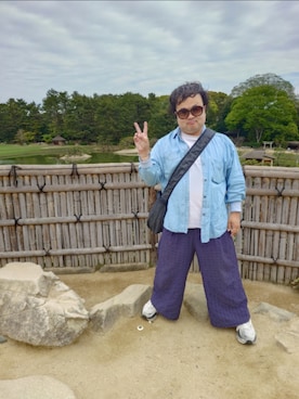 「HOKA（ホカ）のアイテム」を使った、☆HONEY☆さん（メンズ・157cm）の春コーディネート