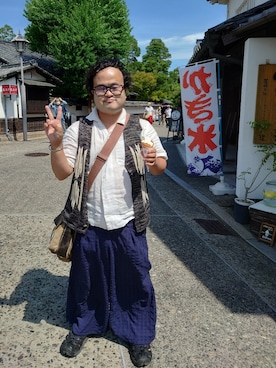 「TOPMAN（トップマン）のアイテム」を使った、☆HONEY☆さん（メンズ・157cm）の夏コーディネート