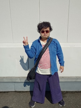 「Grand PARK（グランドパーク）のアイテム（シャツ/ブラウス、その他）」を使った、☆HONEY☆さん（メンズ・157cm）の春コーディネート