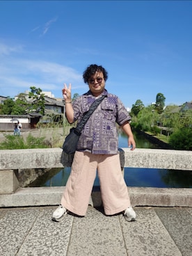 「miu miu（ミュウミュウ）のアイテム」を使った、☆HONEY☆さん（メンズ・157cm）の夏コーディネート