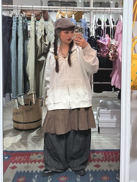 ゆ な ま る。 さん(レディース・151cm)の春コーディネート